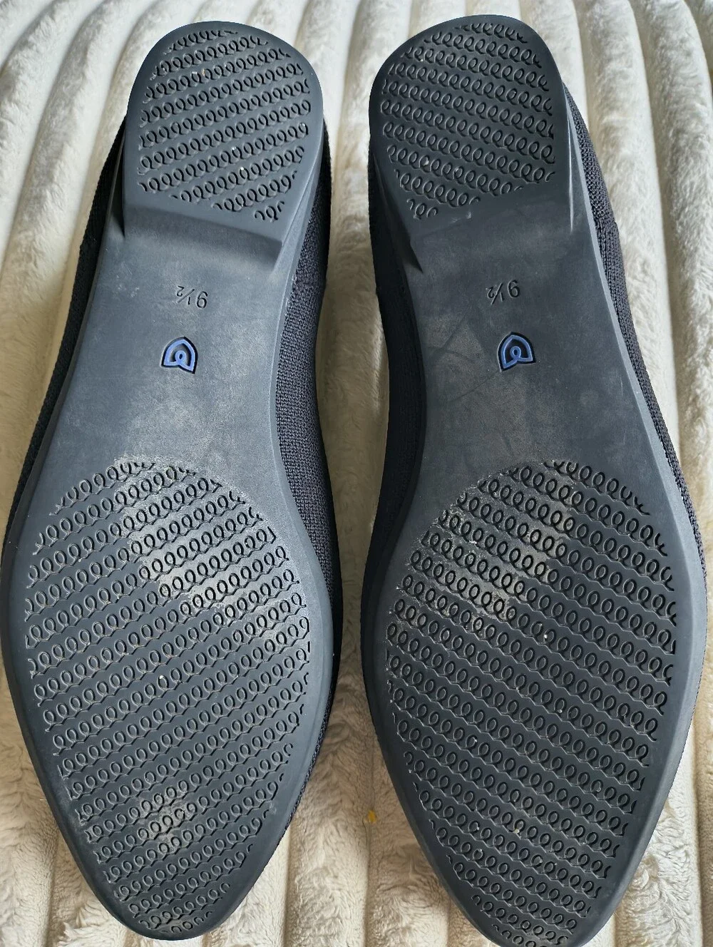Rothy's The Point II Black Flat Size 9 1/2